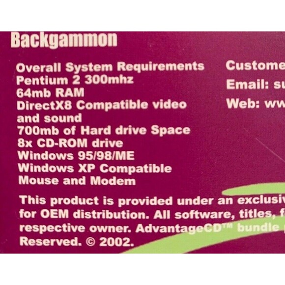 Family Game Pack! Advantage 32 Games for PC 7 Discs Atari Monopoly Casino - Picture 7 of 7